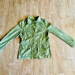 Madewell Sz Small Army Green Women’s Utility Jacket Preowned